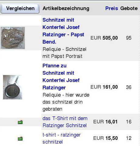 Im Angebot Pfanne fuer das Papstschnitzel